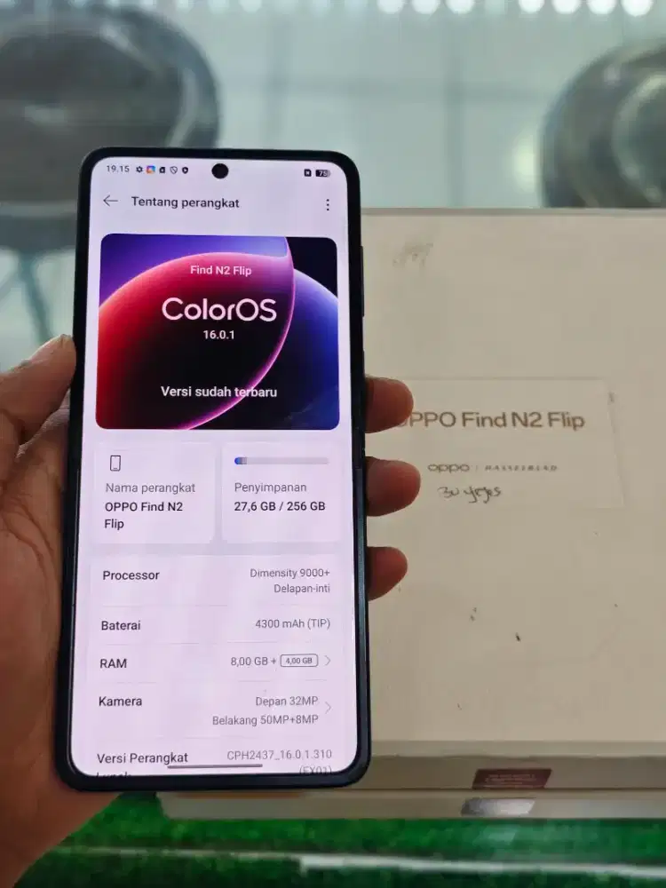 Oppo flip n2 mulus likenew