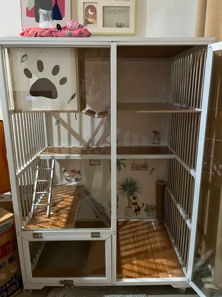 Jual kandang kucing bekas