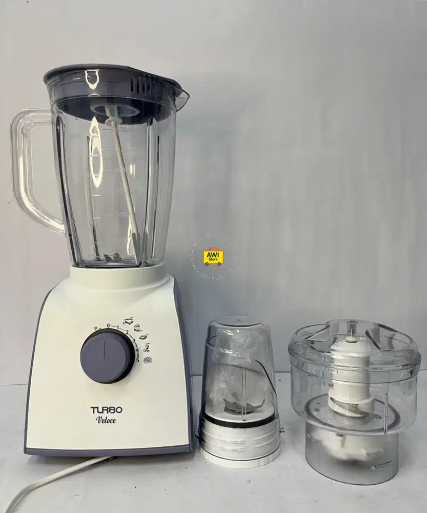 BLENDER + CHOPPER MERK TURBO