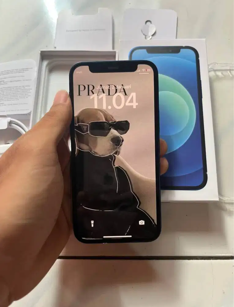 iPhone 12 Mini 64Gb Blue, All operator fullset mulus nominus Bh100%