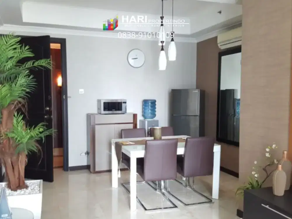 DIJUAL Apartemen Bellagio Residence Mega Kuningan 2BR - Kondisi Tersewa (Refund) Best Invest Dekat LRT MRT Busway One Satrio