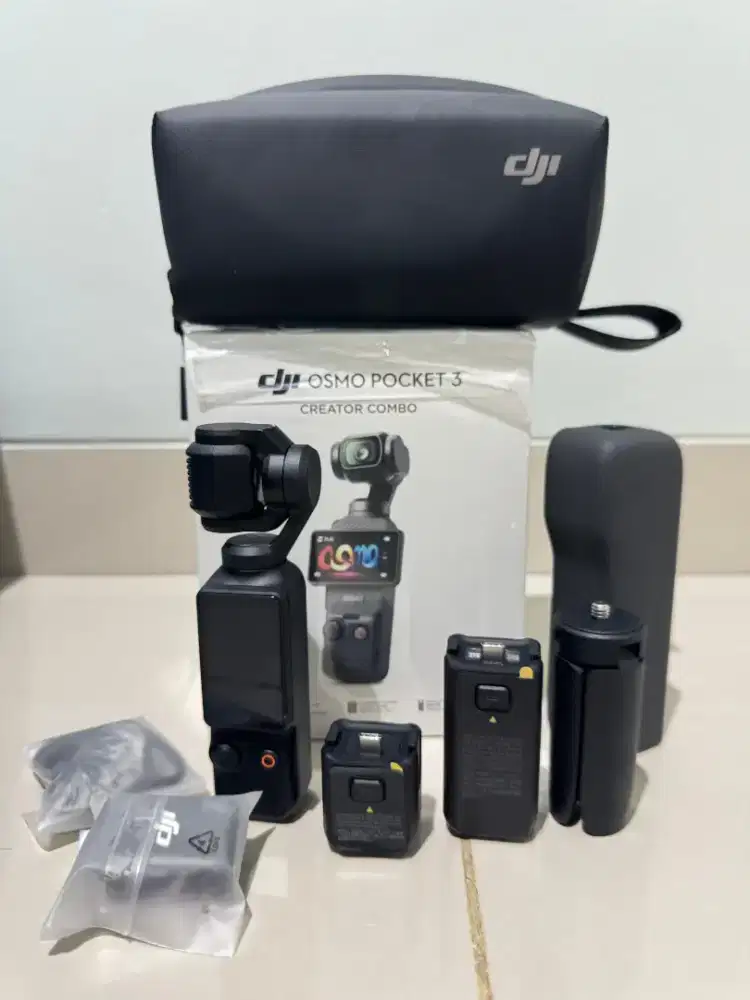 DJI Pocket 3 Creator Combo - Garansi Panjang