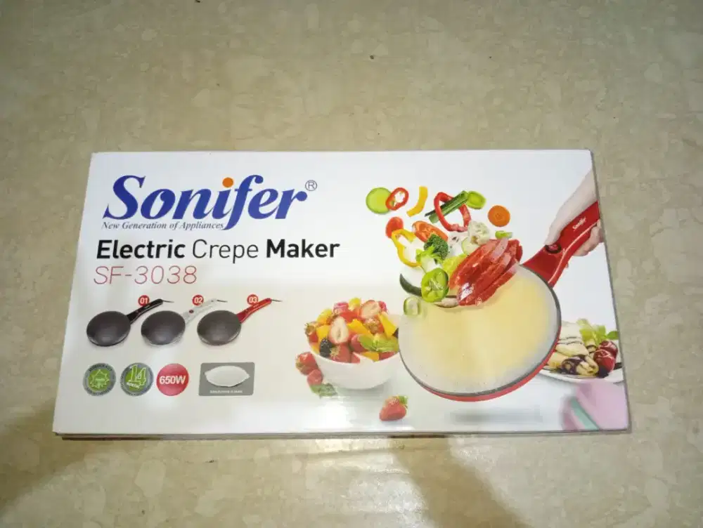 Electric Crape Maker Merk Sonifer