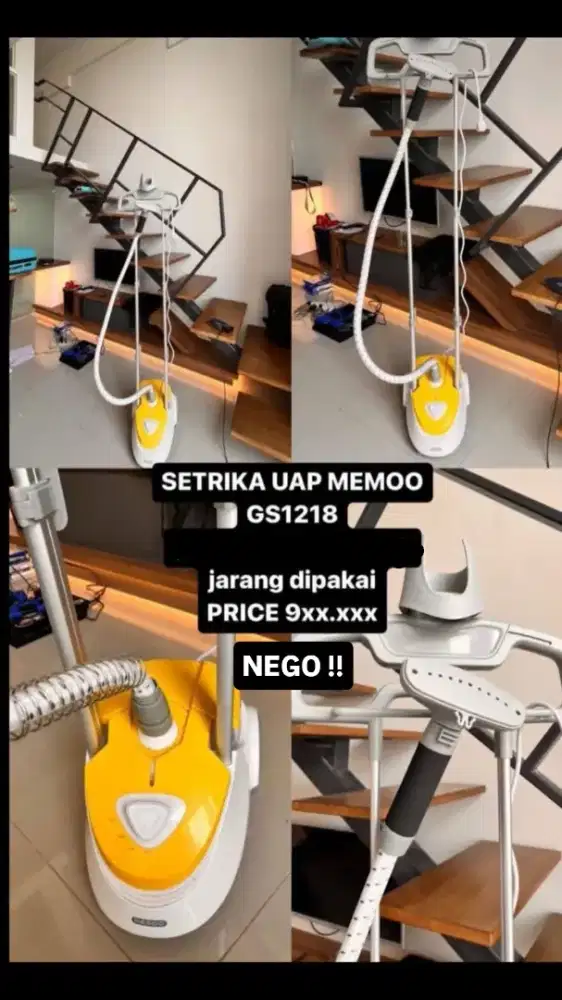 Setrika Uap Cepat Pindahan