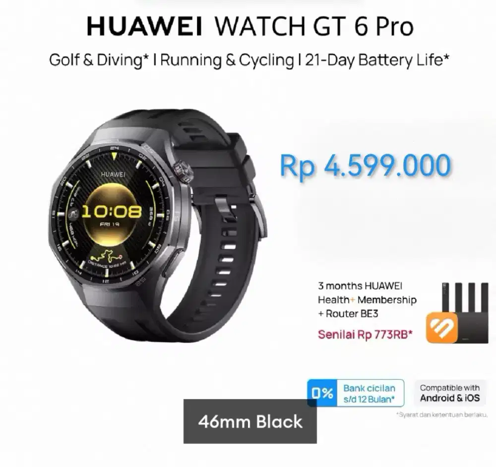 Huawei Watch Gt 6 Pro 46mm