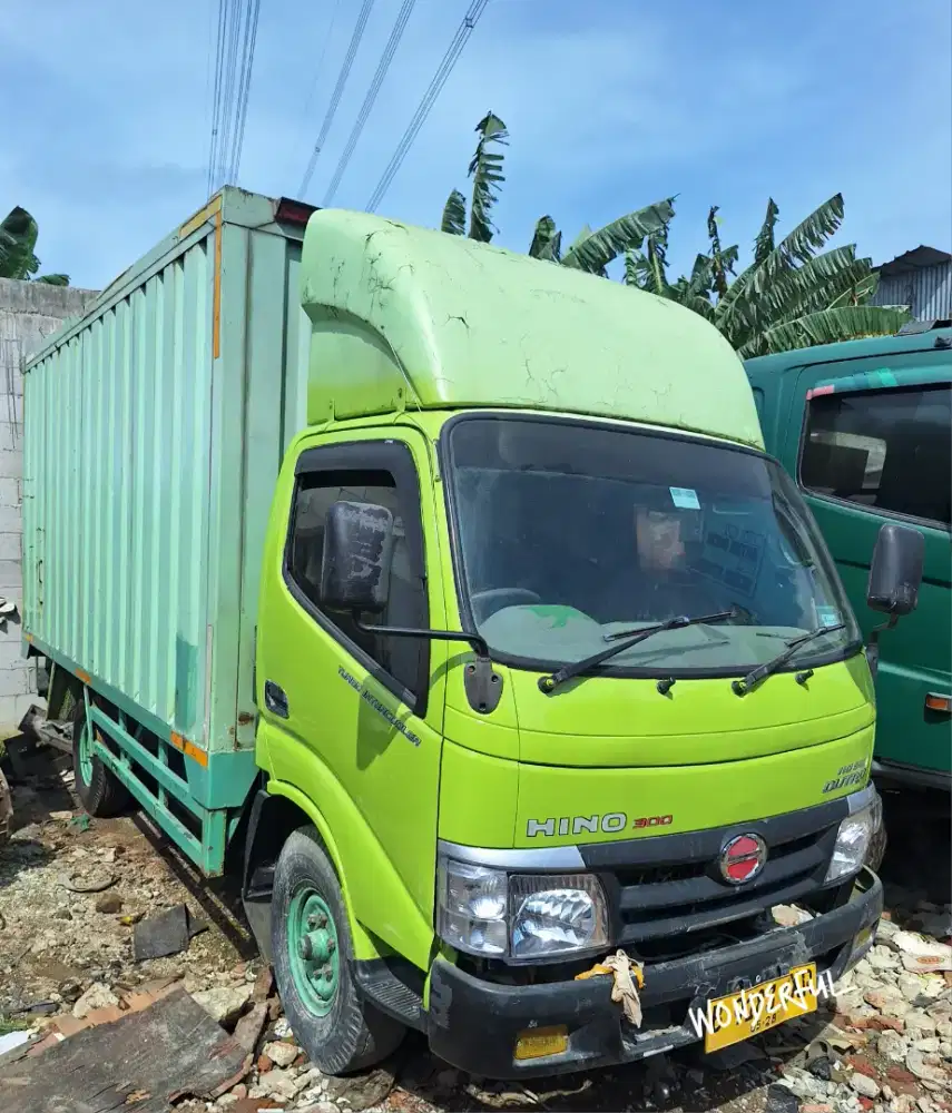 Hino Dutro 4ban Long Box Besi 425cm Bio Solar Turbo canter Elf Colt