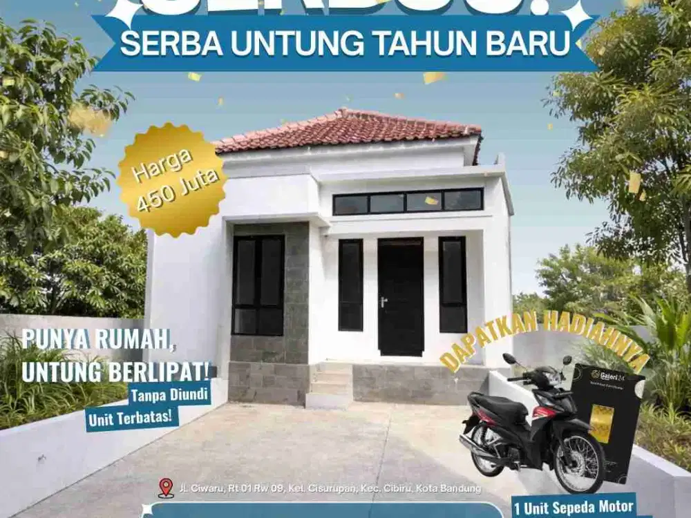 Promo Awal Tahun Rumah Kodya Bandung Hadiah Tanpa Diundi