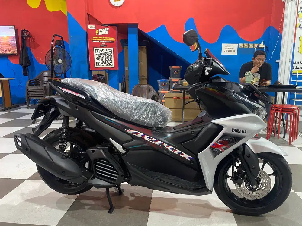 Aerox 155 Connected Tahun 2023 ( Free BBN)