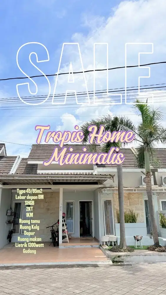 Tropis Home Minimalis kawasan elit