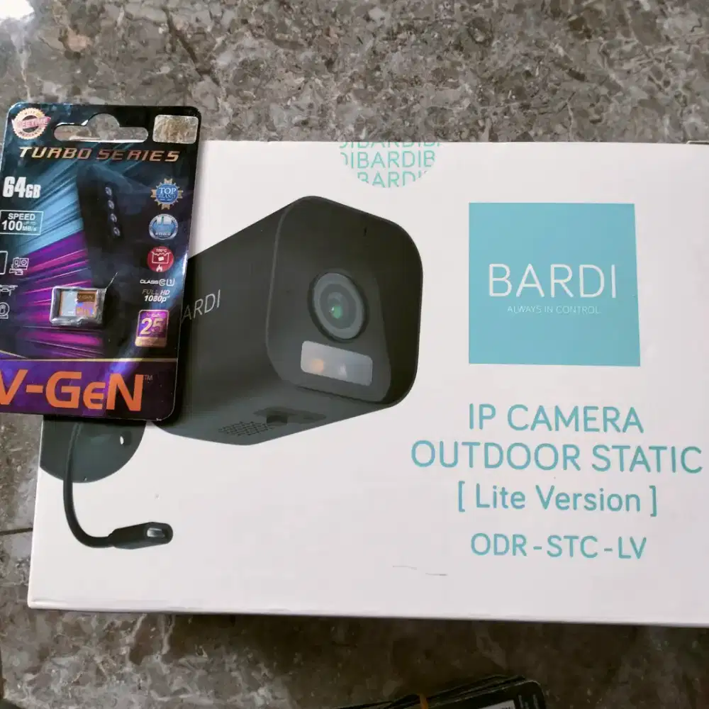 Cctv Bardi Outdoor Baru n Segel + memory 64