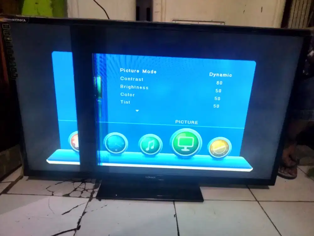 Jual tv  42 inc merk onka