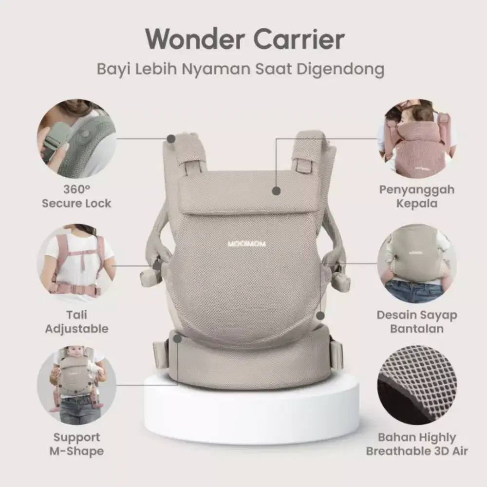 Mooimom wonder carrier