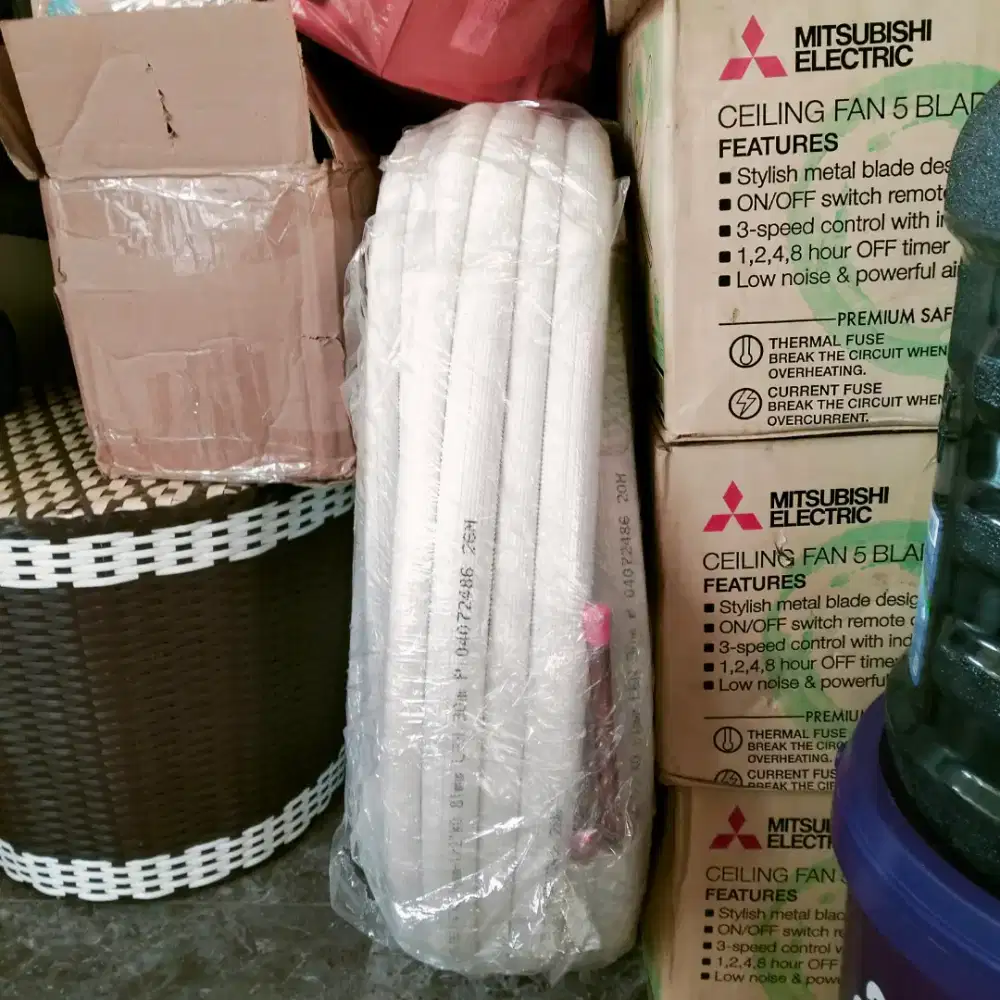 Pipa AC merk Daikin DSP UK 1/4x1/2 tebal 0.8 30 mtr