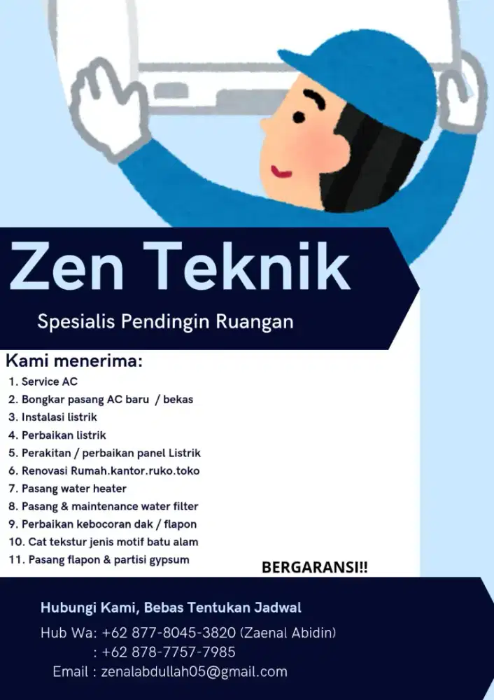 Terima jasa service AC