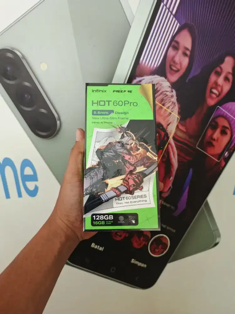 [ Fast respon wa ] Infinix Hot 60 Pro 8+8/128 Garansi resmi 1thn