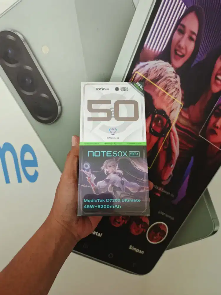 [ Fast respon wa ] Infinix Note 50x 5G 8+8/256 Garansi resmi 1thn