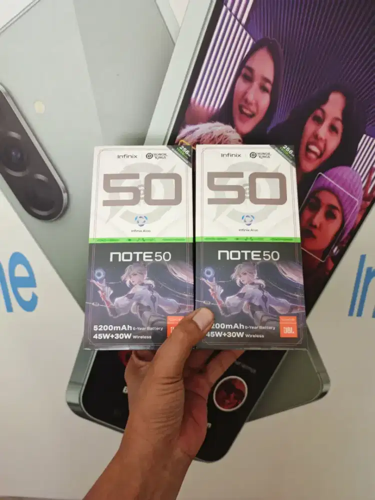 [ Fast respon wa ] Infinix Note 50 8+8/256 Garansi resmi 1thn