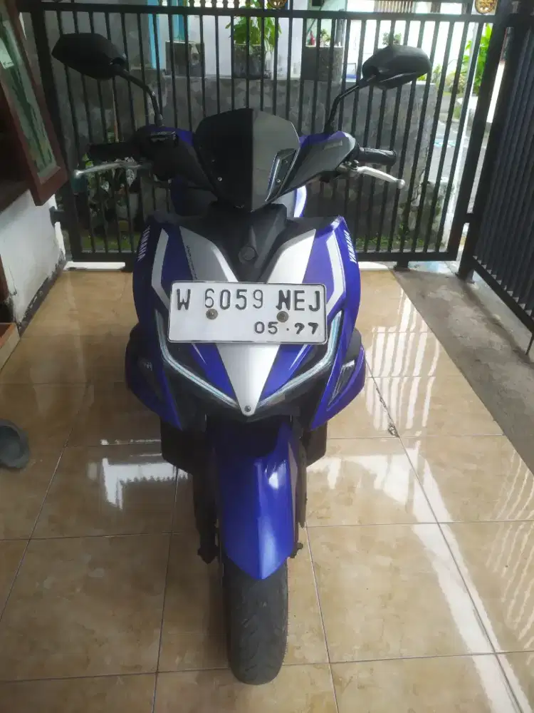 Yamaha Aerox 155 cc Tipe R Plat W Sidoarjo Surat-Surat Lengkap Hidup
