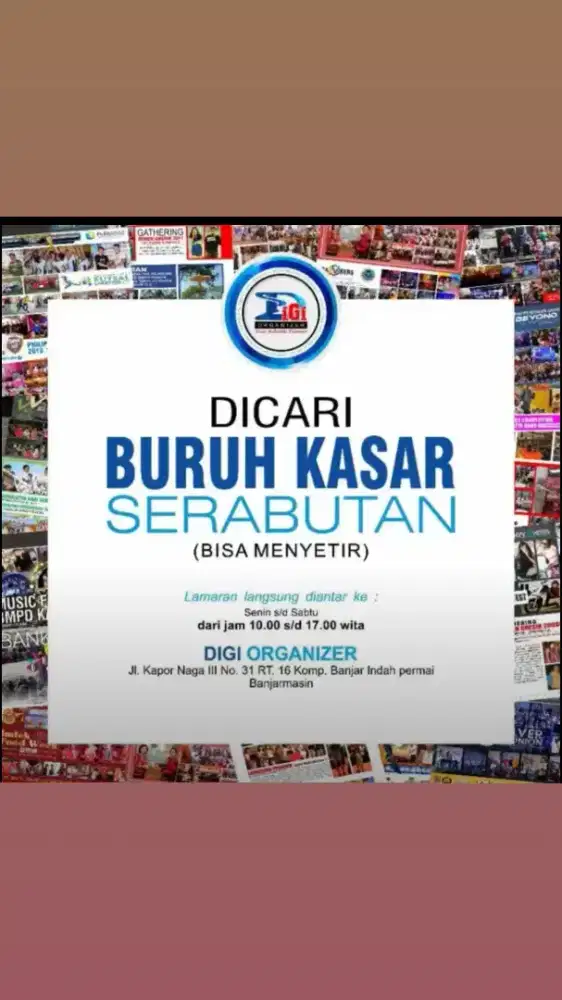 Buruh kasar serabutan
