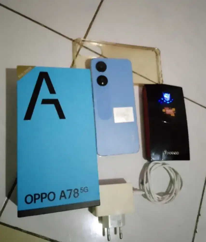 Jual hape oppo a78 5G ram 8+4gb NFC masih bagus mulus