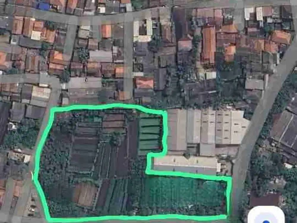 Dijual Tanah Zona Industri/Pergudangan di Bayur Tangerang