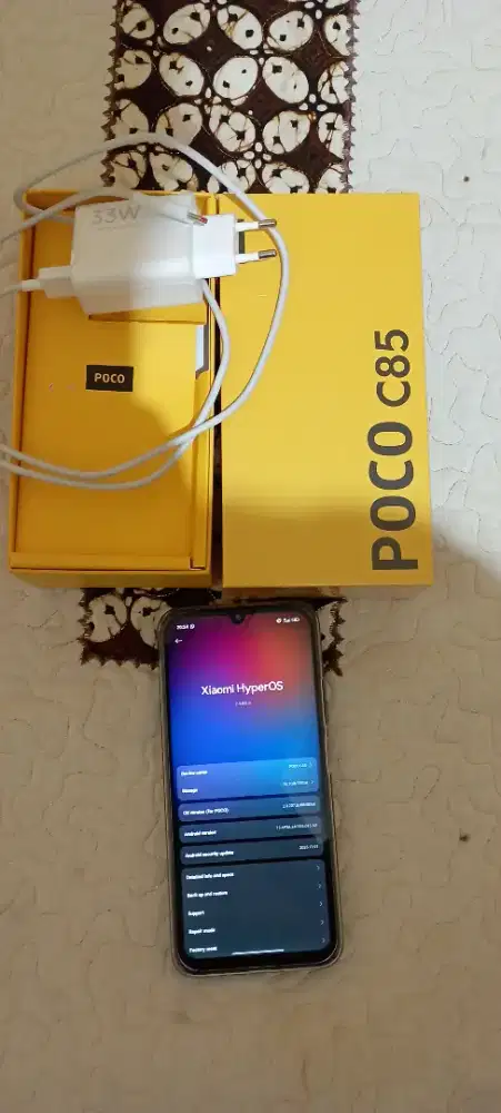 POCO C85 6/128 GB Fullset