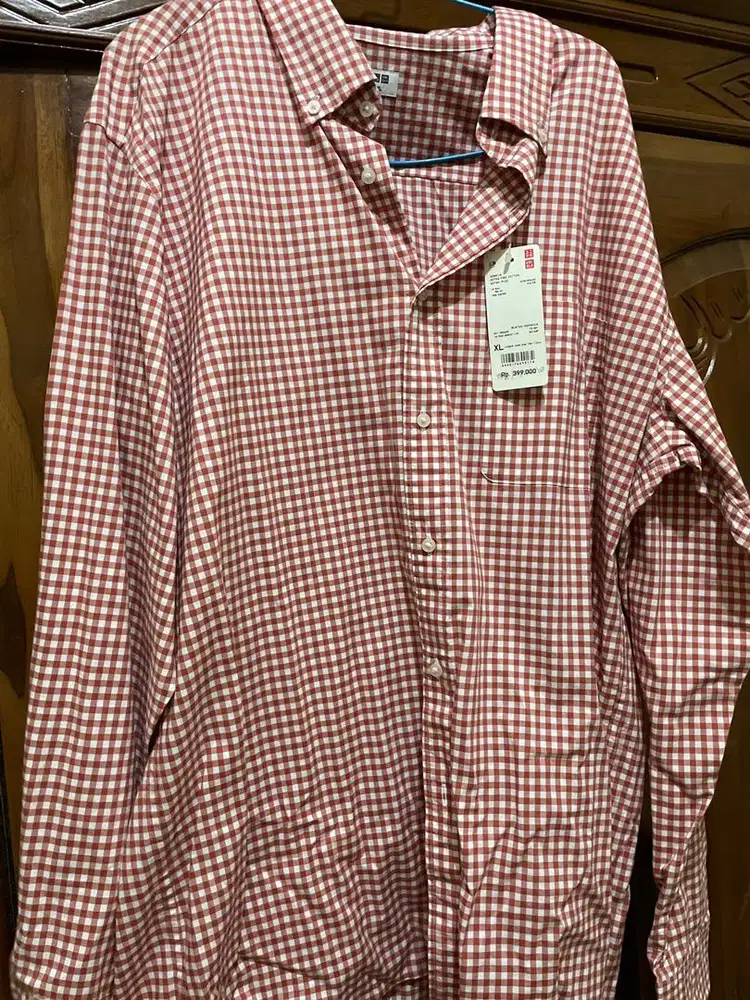 Kemeja uniqlo pria xl