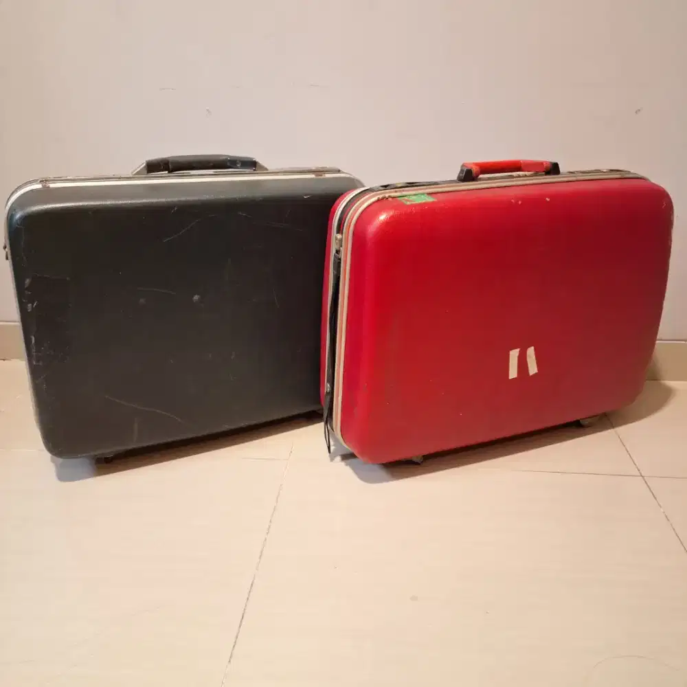 Koper Vintage Antik Jadul Bundle 2 pcs Hardcase President & Maxwell