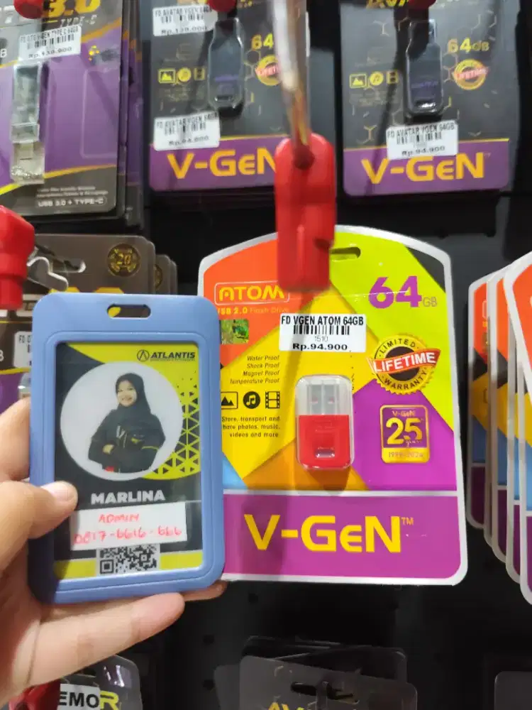 FD VGEN ATOM 64GB  | ATLANTIS DAHSYAT
