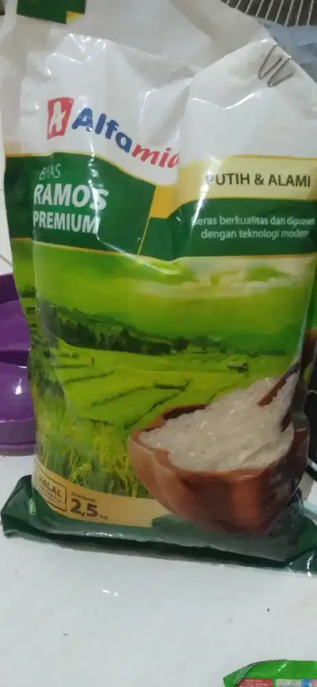 Jual beras ramos premium 2,5kg