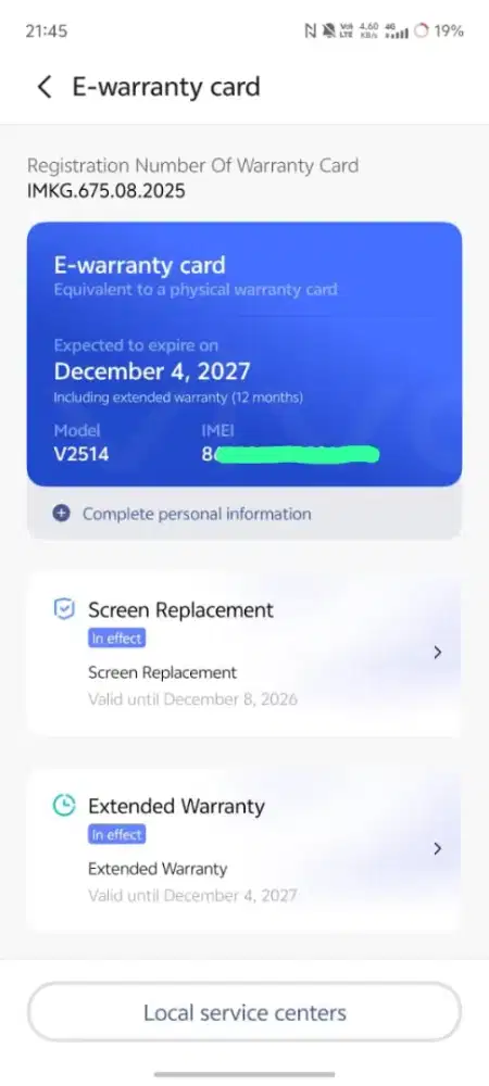 Vivo X300 Pro Brown Resmi Fullset Mulus