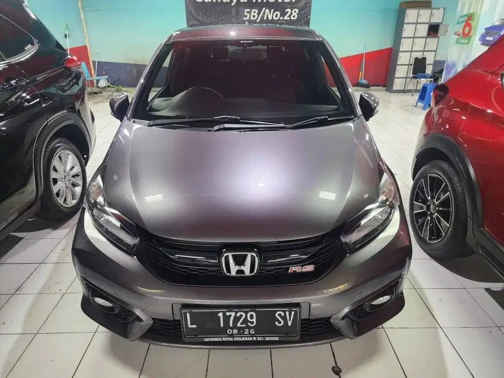 HONDA NEW BRIO 1.2 RS MATIC FACELIFT 2021 KILOMTER 28 RIBU ASLI ORIANN