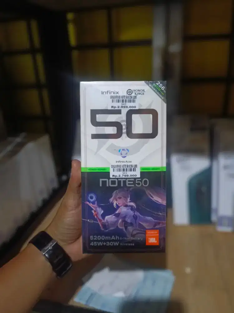 NOTE 50 16/256GB 'ATLANTIS DAHSYAT'