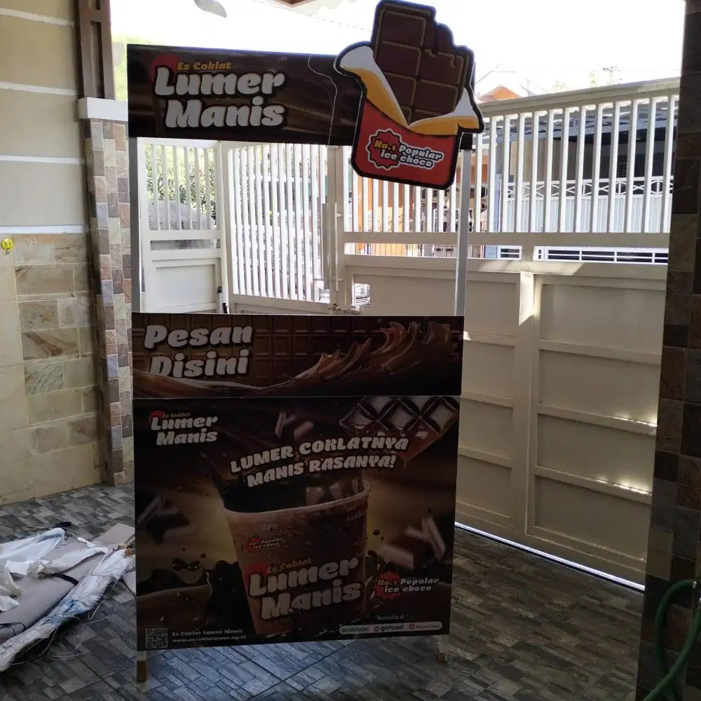 Gerobak Minuman Baru