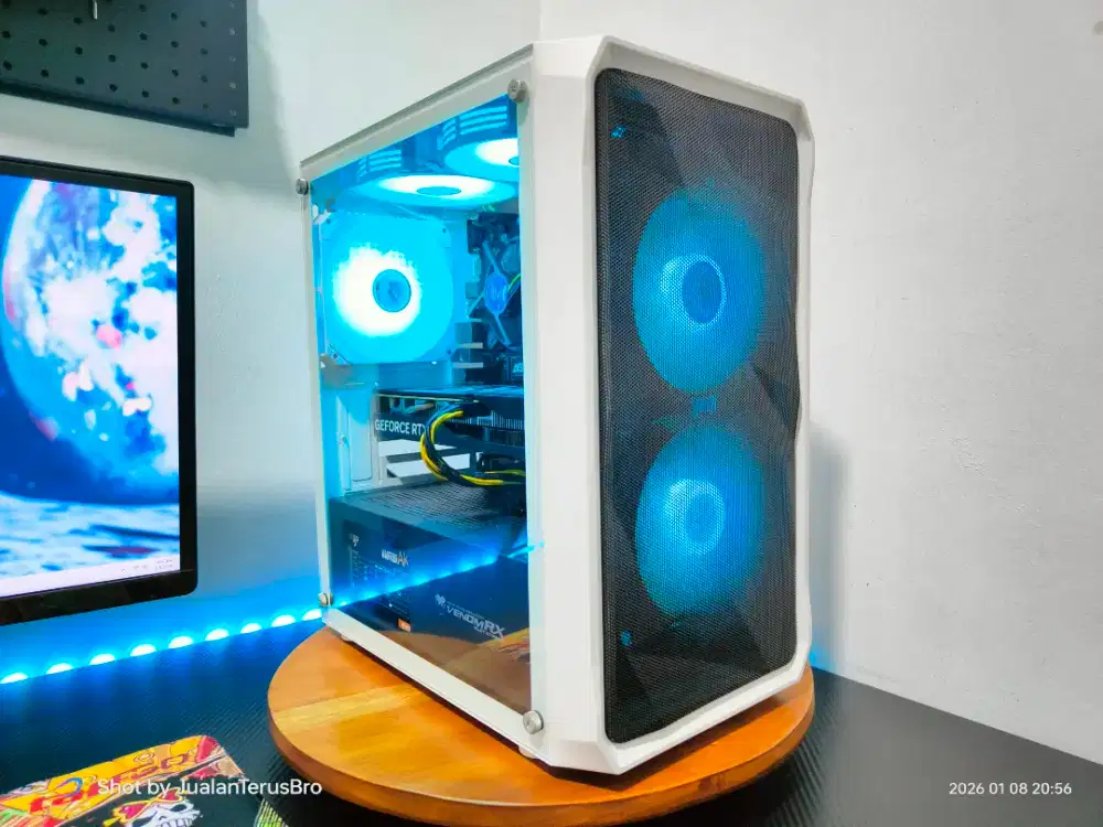 CPU PC 16GB DDR5 INTEL i5 12400 GEN 12 VGA RTX 4060 8GB SSD 1.5TB WIFI