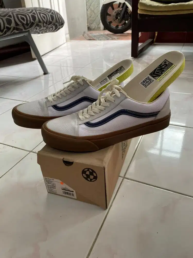 Vans mesh white gum size 44