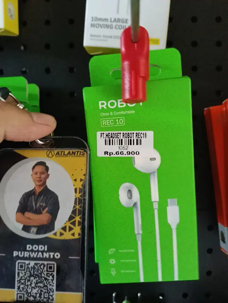 HEADSET RKBOT REC 10 |ATLANTIS DAHSYAT