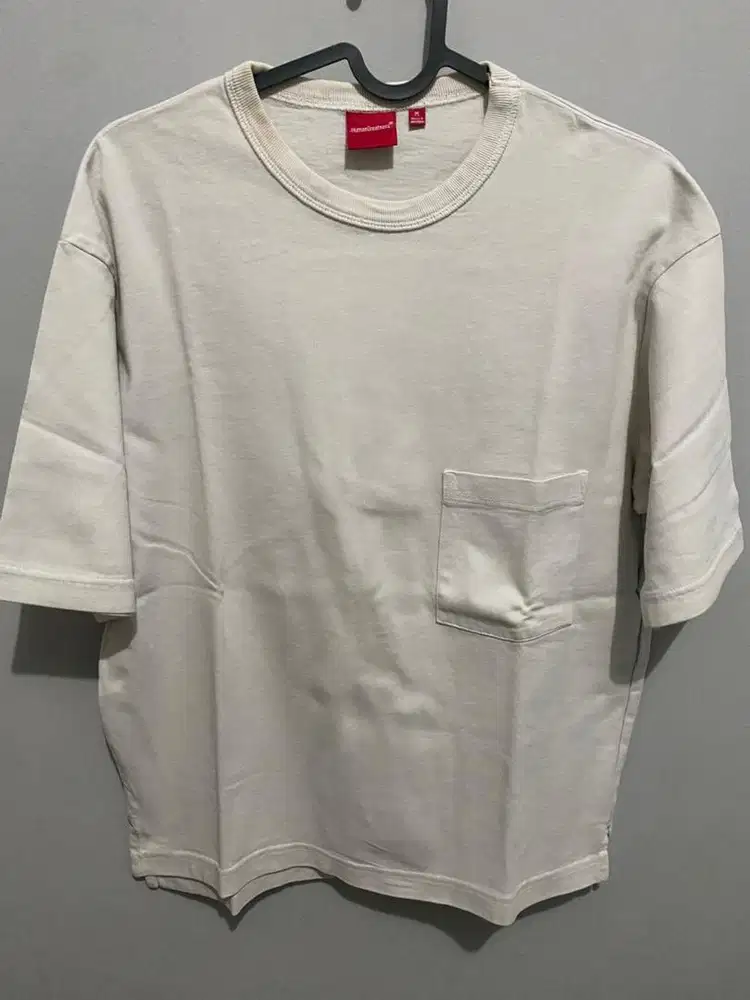 Kaos HumanGreatness Oversized Putih