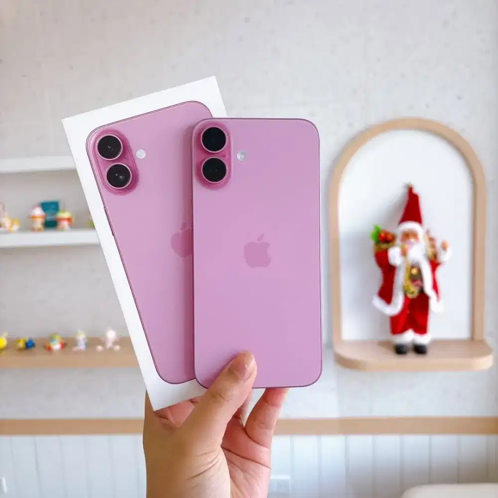iPhone 16 128Gb Pink iBox Garansi On 1 Januari 2027