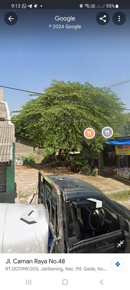 JARANG ADA ! Tanah Langka Premium di Pinggir Jalan Jln Caman Raya !