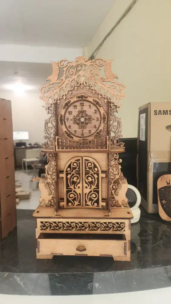 Pajangan Wooden Laser Engraved