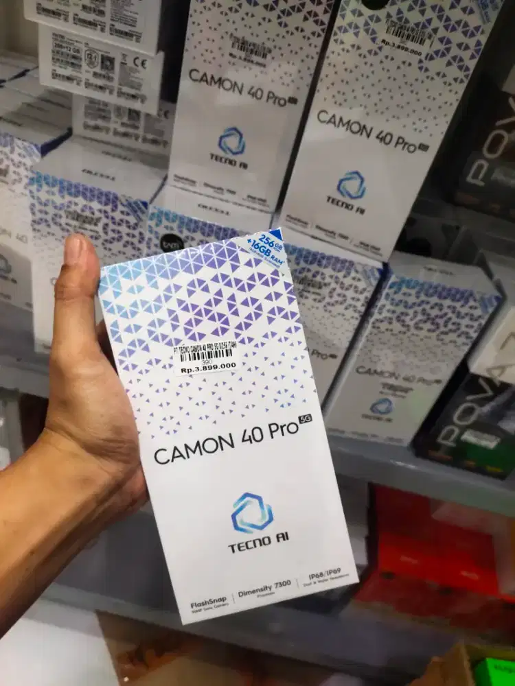 TECNO CAMON 40 PRO 5G 12/256GB | ATLANTIS DAHSYAT