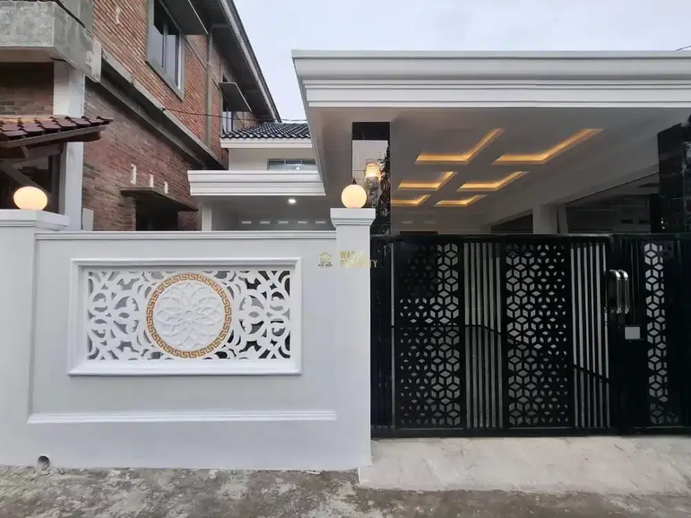 RUMAH SIAP HUNI, DEKAT JALAN RAYA, VIEW SAWAH DI SELOMARTANI, KALASAN