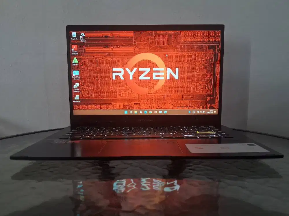 Laptop ASUS 2in1 Ryzen 7 16Cpu 16GB 512GGB 14in TouchS LikeNew Garansi