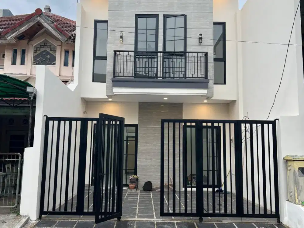 NEW GRESS 2 Lantai Balcony Perum PANTAI MENTARI, Kenjeran