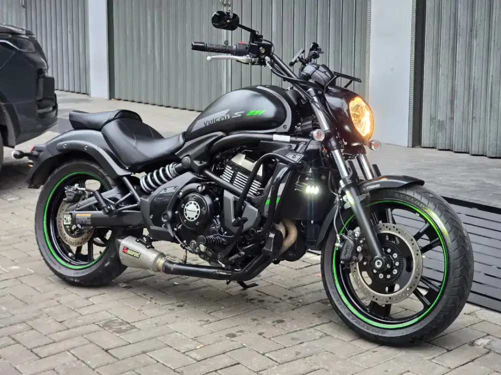 Moge Cruiser Kawasaki Vulcan 650 Th 2024 PMK Odo 2rb Like New Siap Gas