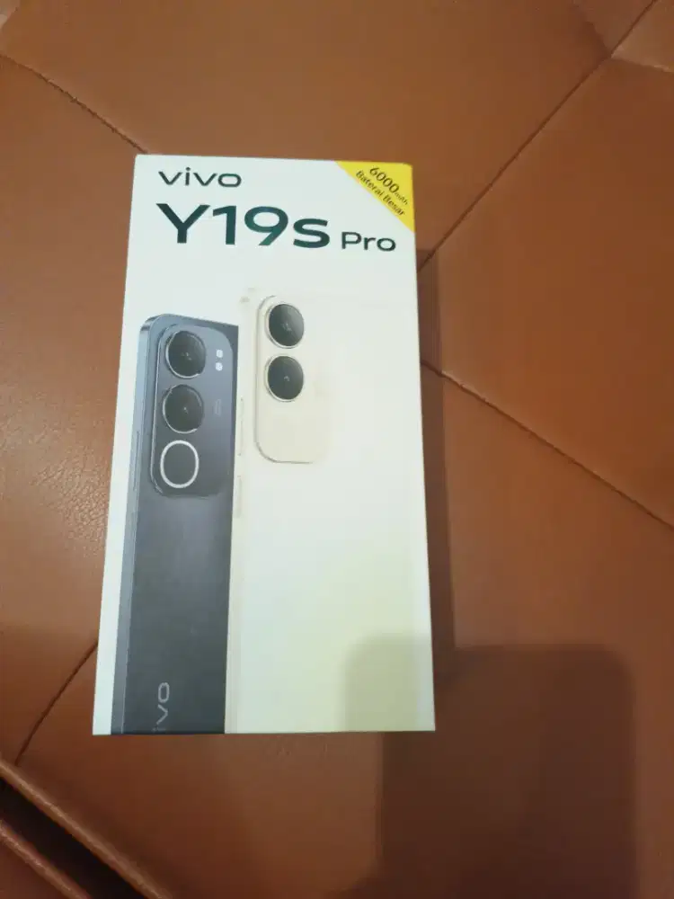 Vivo y19s pro ram 4+4/64gb fulset garansi on