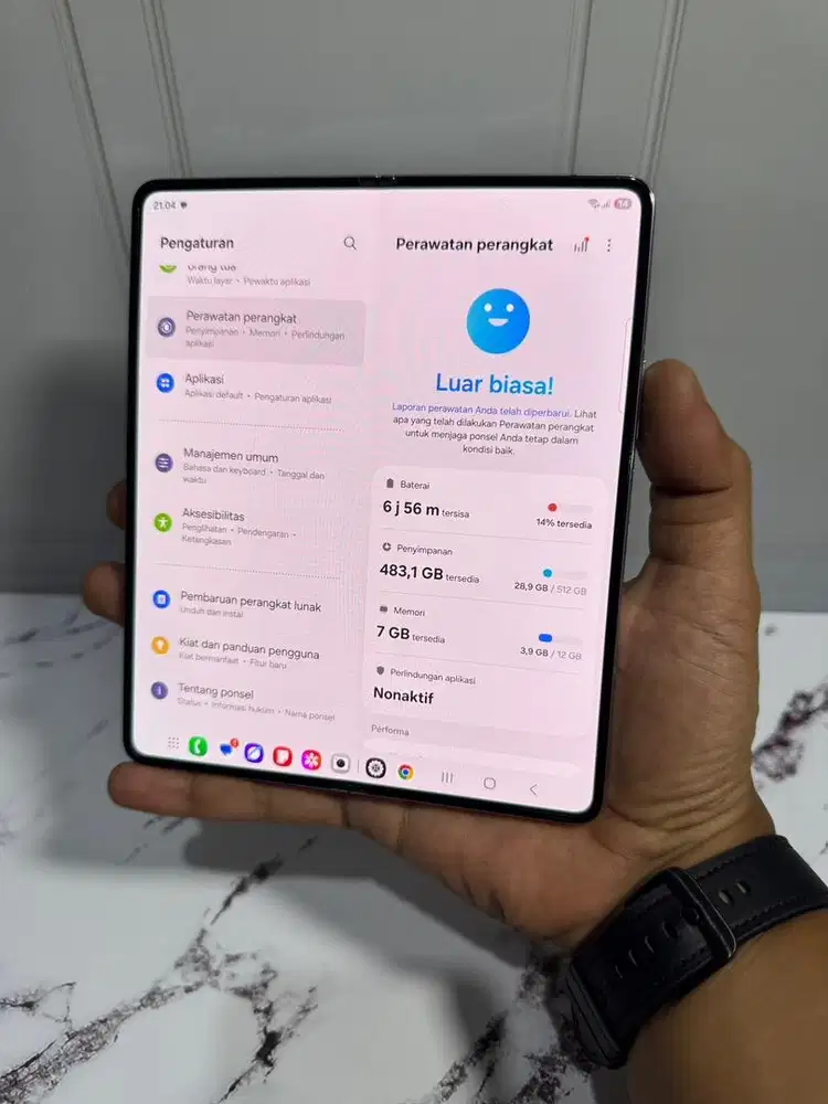 Samsung Fold 5 12/512 Resmi SEIN