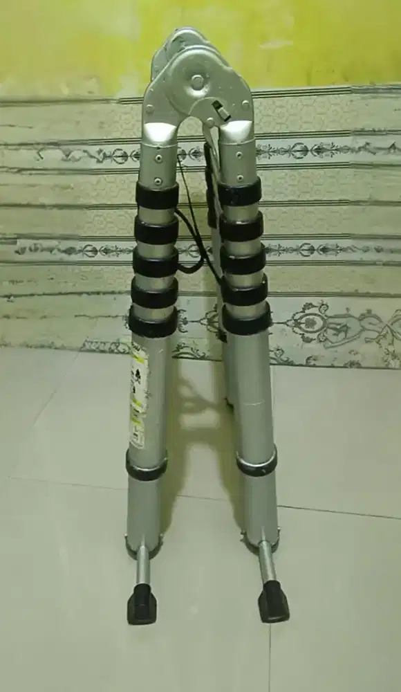 Tangga teleskofik dobel