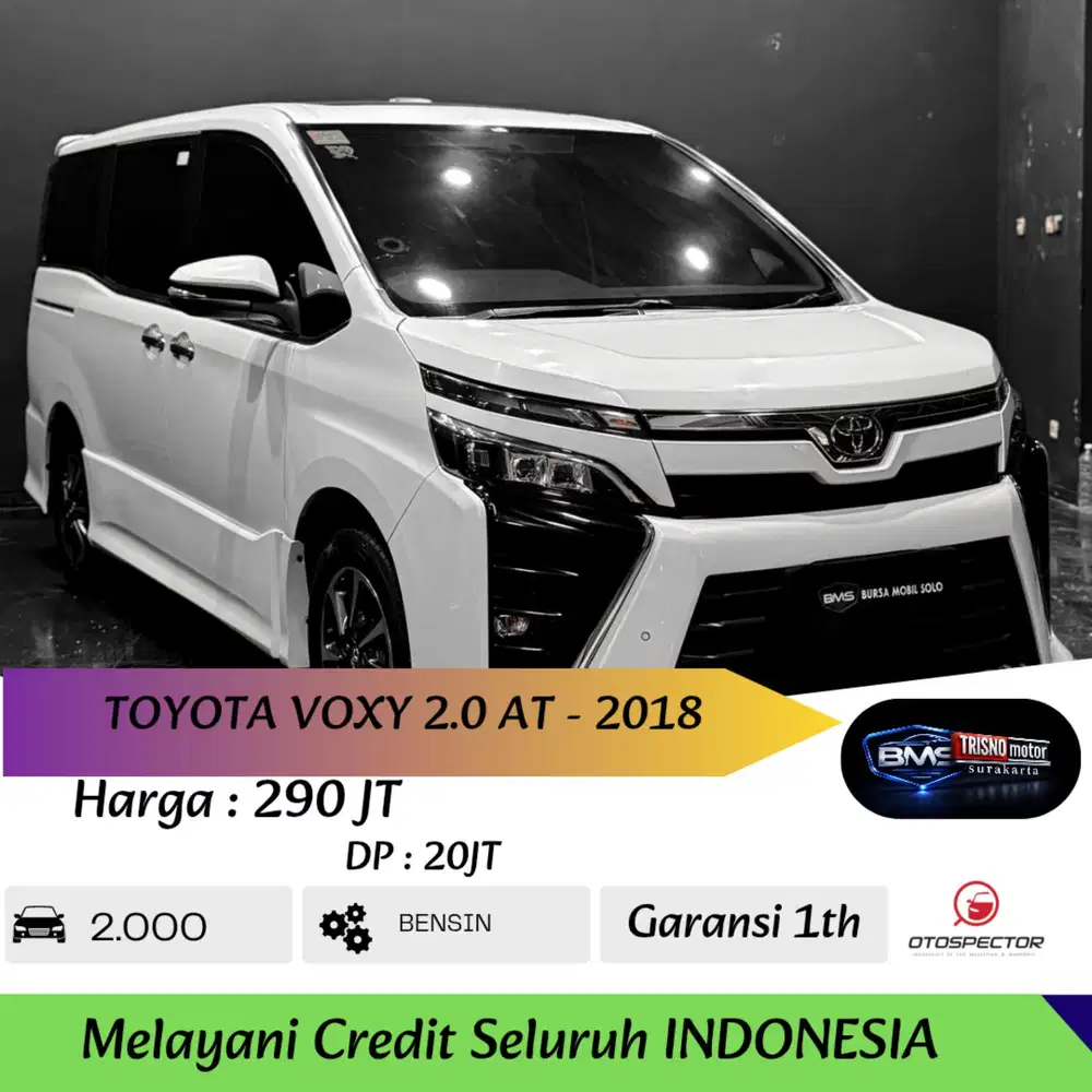 ( DP 20jt ) VOXY 2.0 AT 2018